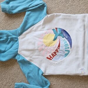 Fat Face Embroidered Happy Summer Vibes Hoodie